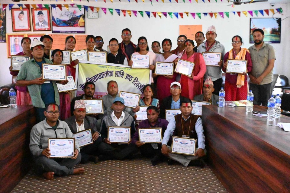सल्यानमा मेलमिलाप सम्बन्धी आधारभूत तालिम