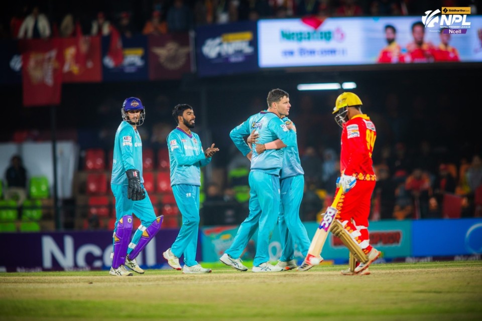 लुम्बिनीमाथि काठमाडौँको २२ रनको जित