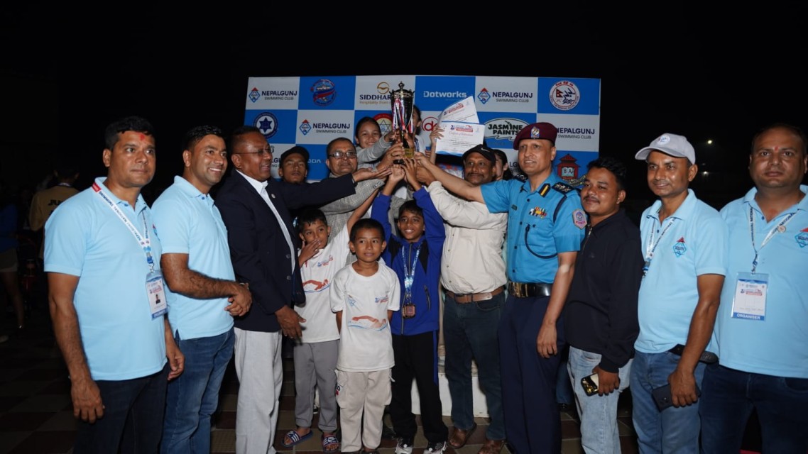 नेपालगन्ज नेशनल स्वीमिङ च्याम्पिनसीप सगरमाथा स्वीमिङ क्लब