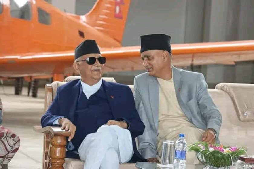 बेलीब्रिज उद्घाटनका लागि हुम्ला जाँदै गरेका ओली सुर्खेतमै रोकिए