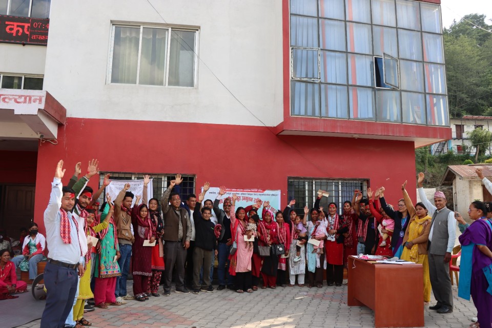कपुरकोटका १४ अन्तरजातीय विवाह गर्ने जोडी सम्मानित