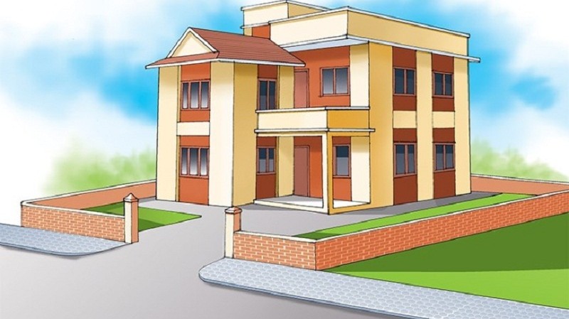एक करोड २५ लाखमा बन्यो वडाको प्रशासकीय भवन