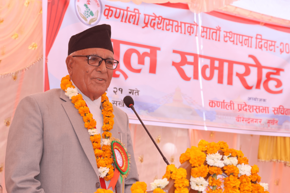 पछिल्लो विकास सङ्घीयताको उपज हो- प्रदेश प्रमुख जोशी