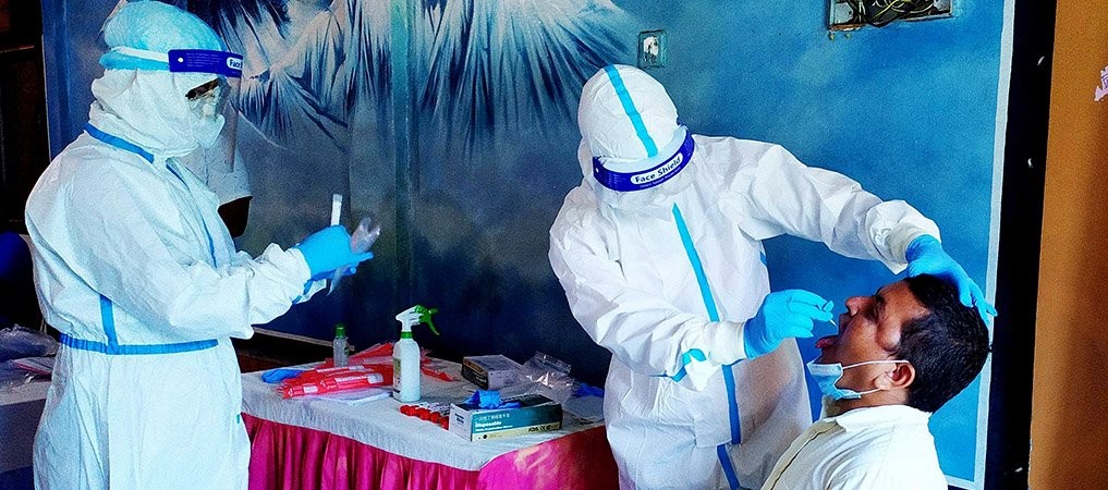 भारतमा एकैदिन एक लाख ४५ हजार जनामा  कोरोना पुष्टि