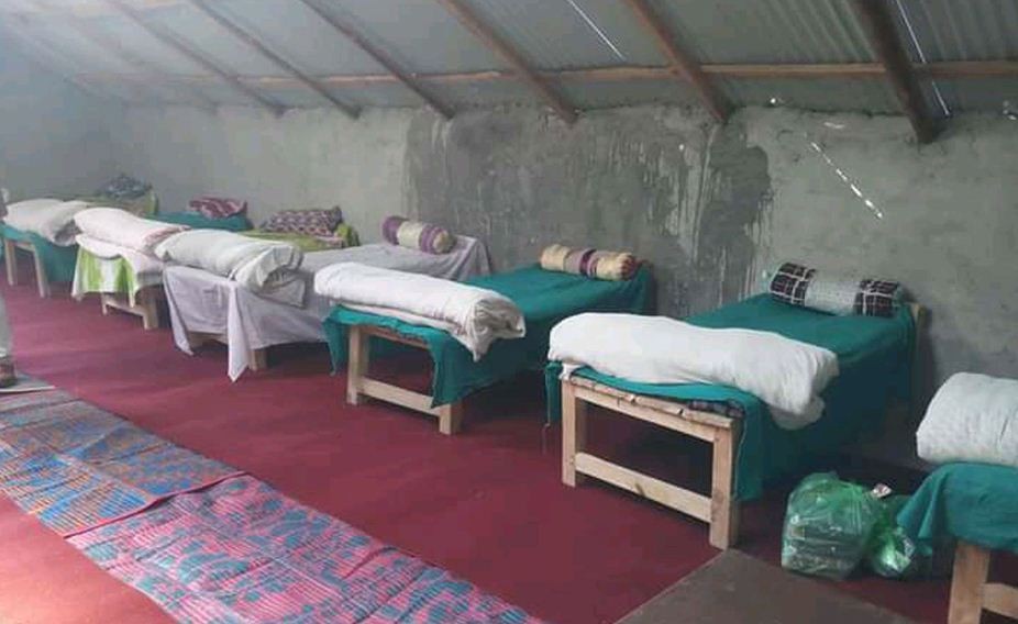 तिलामा आइसोलेसन सेन्टर निर्माण