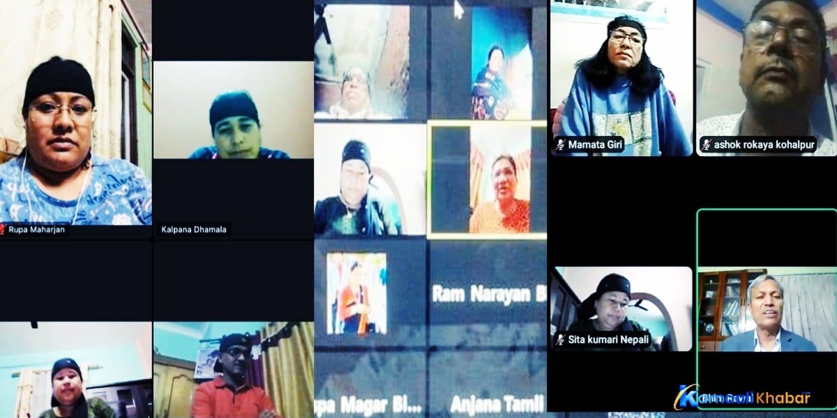 प्रतिगमनविरुद्ध कालोपट्टी बाँधेर संविधानसभा सदस्यको विरोध