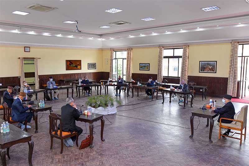 एमाले स्थायी कमिटी बैठक सुरु