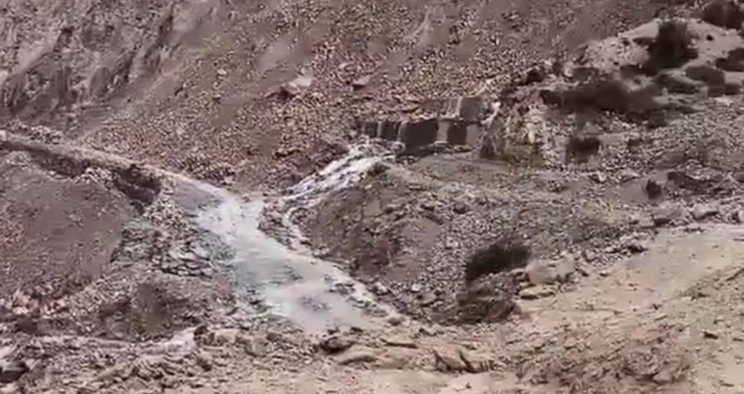 हुम्लाको हिल्सामा पहिरो