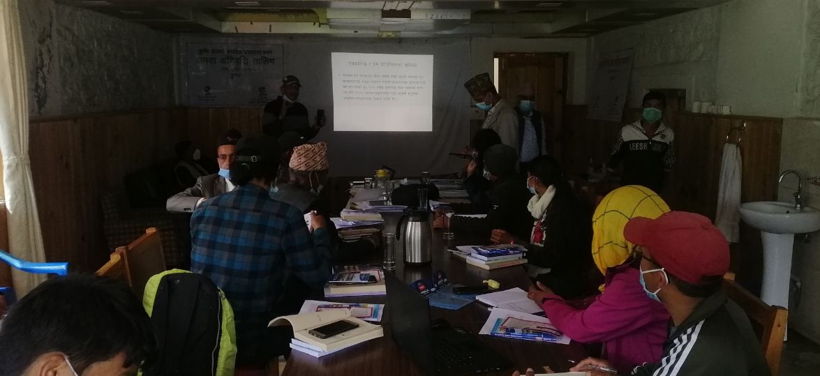 काउन्सिलद्धारा हुम्लामा तालिम