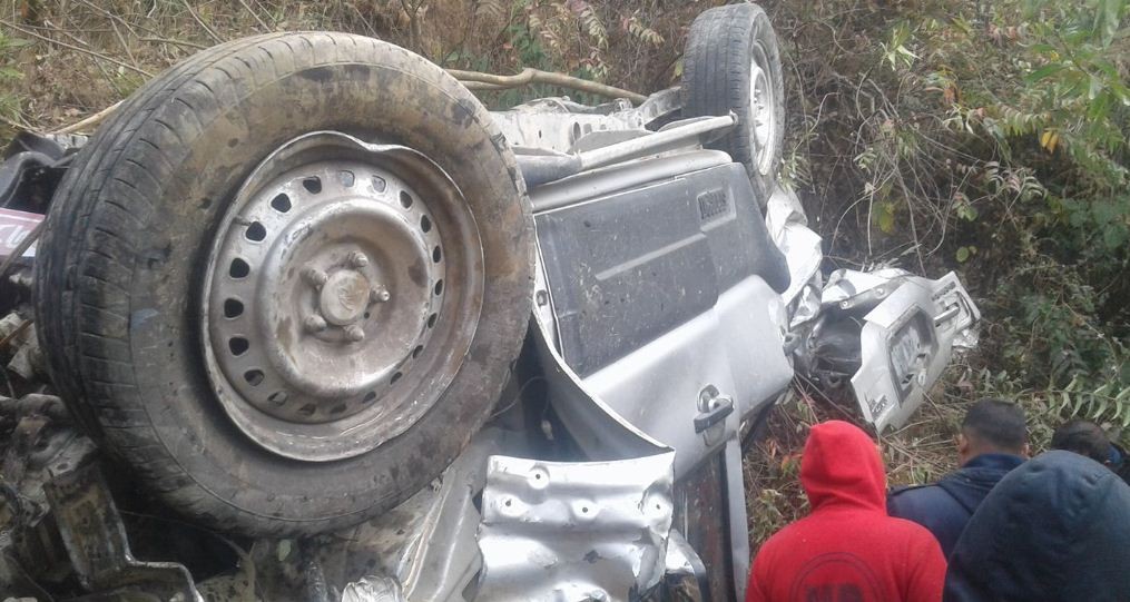 जीप दुर्घटनामा दुईको मृत्यु