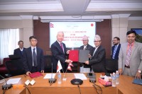 कोटेश्वर चोक सुधार आयोजनाका लागि जापानसँग ऋण सम्झौता