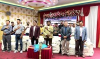 सुनमा लगाइएको विलासिता कर हटाउन माग गर्दै शिल्प व्यवसायी संघको चरणबद्ध आन्दोलनको घोषणा