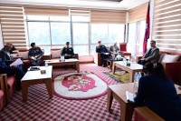 गृह मन्त्रालयमा केन्द्रीय सुरक्षा समितिको बैठक