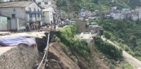 नगर भवन निर्माणका लागि जग खन्दा मान्ममा सात घर जोखिममा