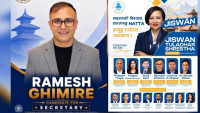 नाट्टा सचिवमा रमेश घिमिरेको उम्मेदवारी, सदस्य–केन्द्रित संस्था निर्माण गर्ने प्रतिबद्धता