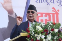 एमाले अध्यक्षमा ओली तेस्रो पटक निर्वाचित