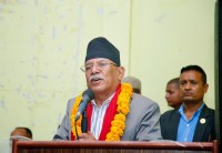  चौरजहारीमा गरिएको जनसभा उत्साहजनक र ऐतिहासिक  : प्रचण्ड 
