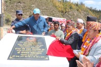 त्रिवेणीको काभ्रा, शंखपिपल जोड्ने मोटरेवल पुल उद्घाटन