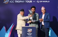 टी–२० विश्वकपको ट्रफी नेपालमा आउनु गौरवपूर्ण : राष्ट्रपति पौडेल
