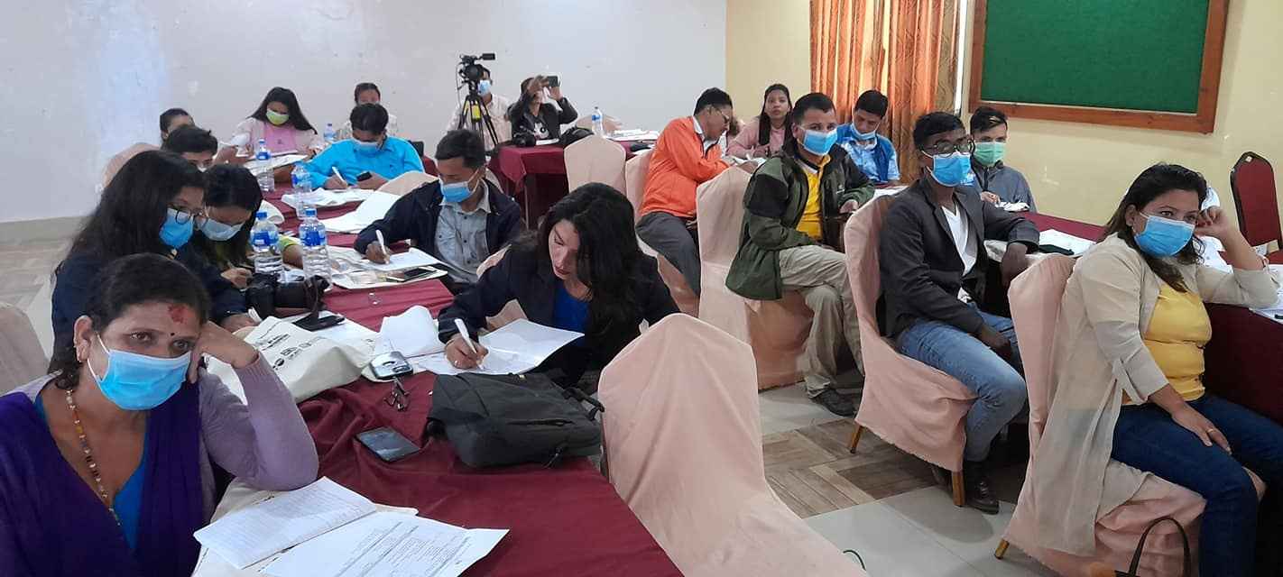 पत्रकारलाई जनगणनाको रिपोटिङबारे प्रशिक्षण