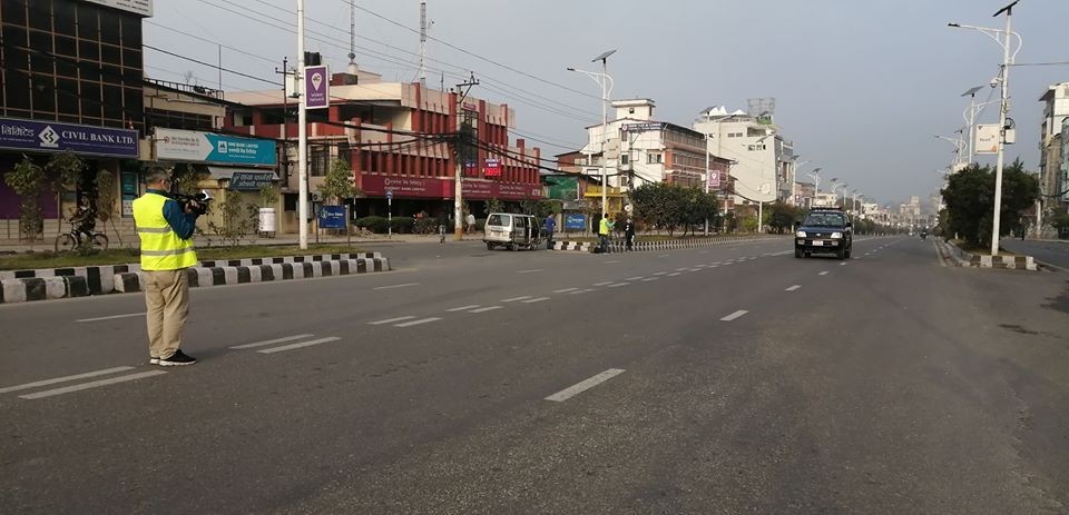 लकडाउन उल्लघंन गर्ने ५ सय सवारी साधन प्रक्राउ