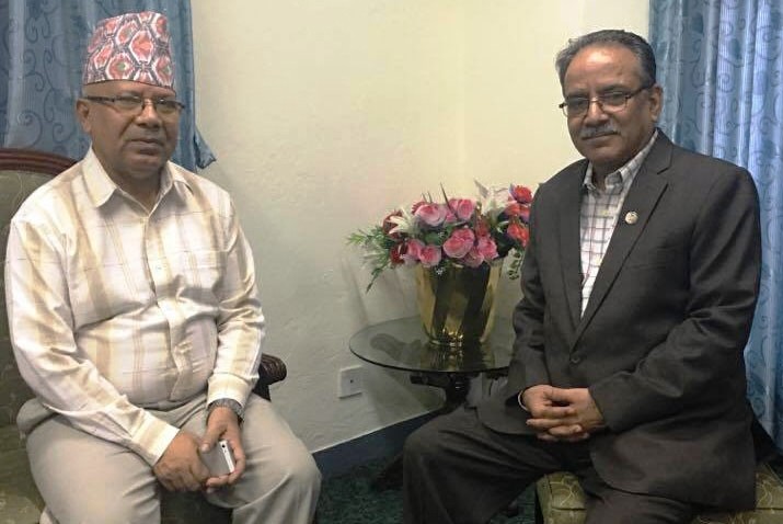 फागनु ४ गते प्रतिनिधिसभाको बैठक गर्न प्रचण्ड र नेपालको प्रस्ताव