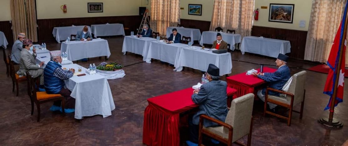 स्थायी कमीटि बैठक बोलाउने नेकपाको निर्णय