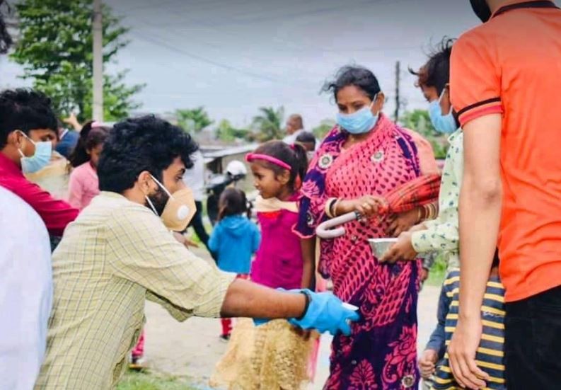 निषेधाज्ञामा नेपाल फाउण्डेसनको निःशुल्क खाना