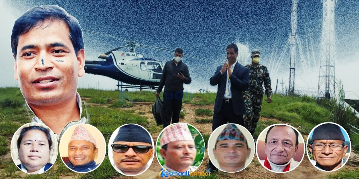 मुख्यमन्त्री र मन्त्री हेलिकोप्टरमा उड्छन, जनता अकालमै मर्छन