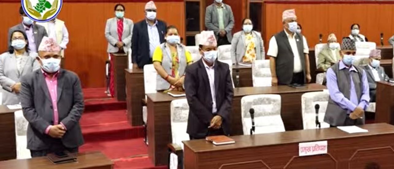 एमालेद्धारा अवरुद्ध कर्णाली प्रदेशसभाको नालीबेली