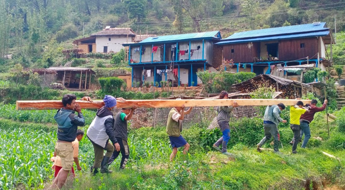 सामाजिक काममा सहभागी स्थानीय