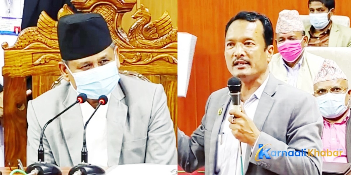 गुलावजंगलाई सभामुखले फेरी बोल्न लगाए