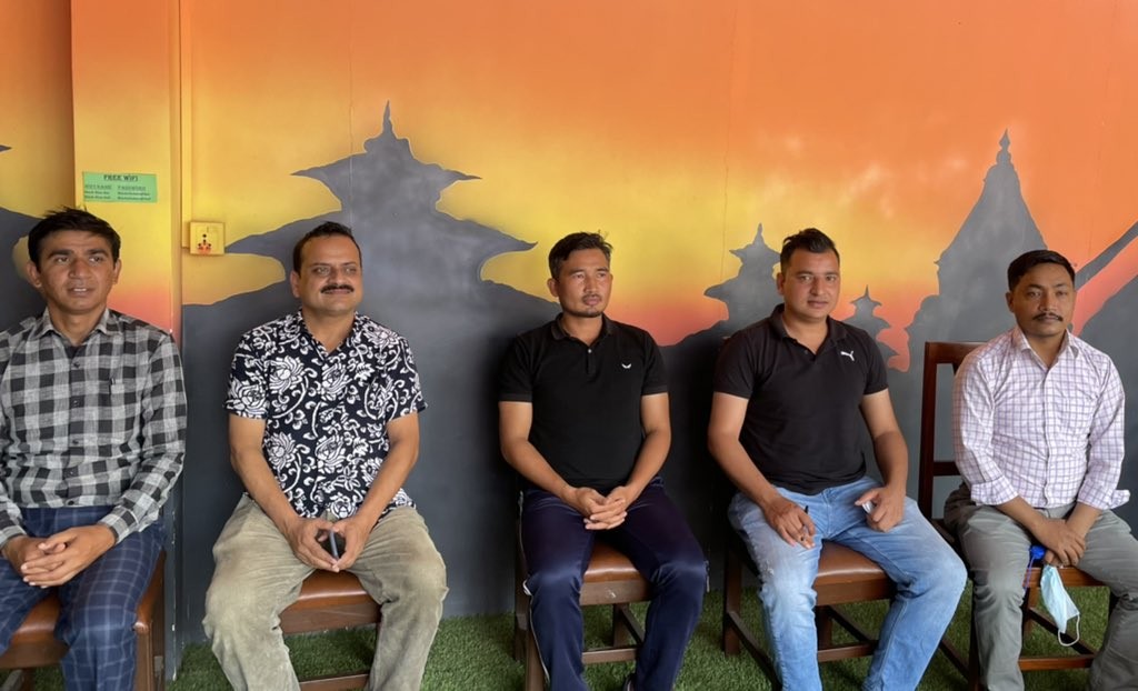 पाँच विद्यार्थी संगठनले विरोध गर्दै