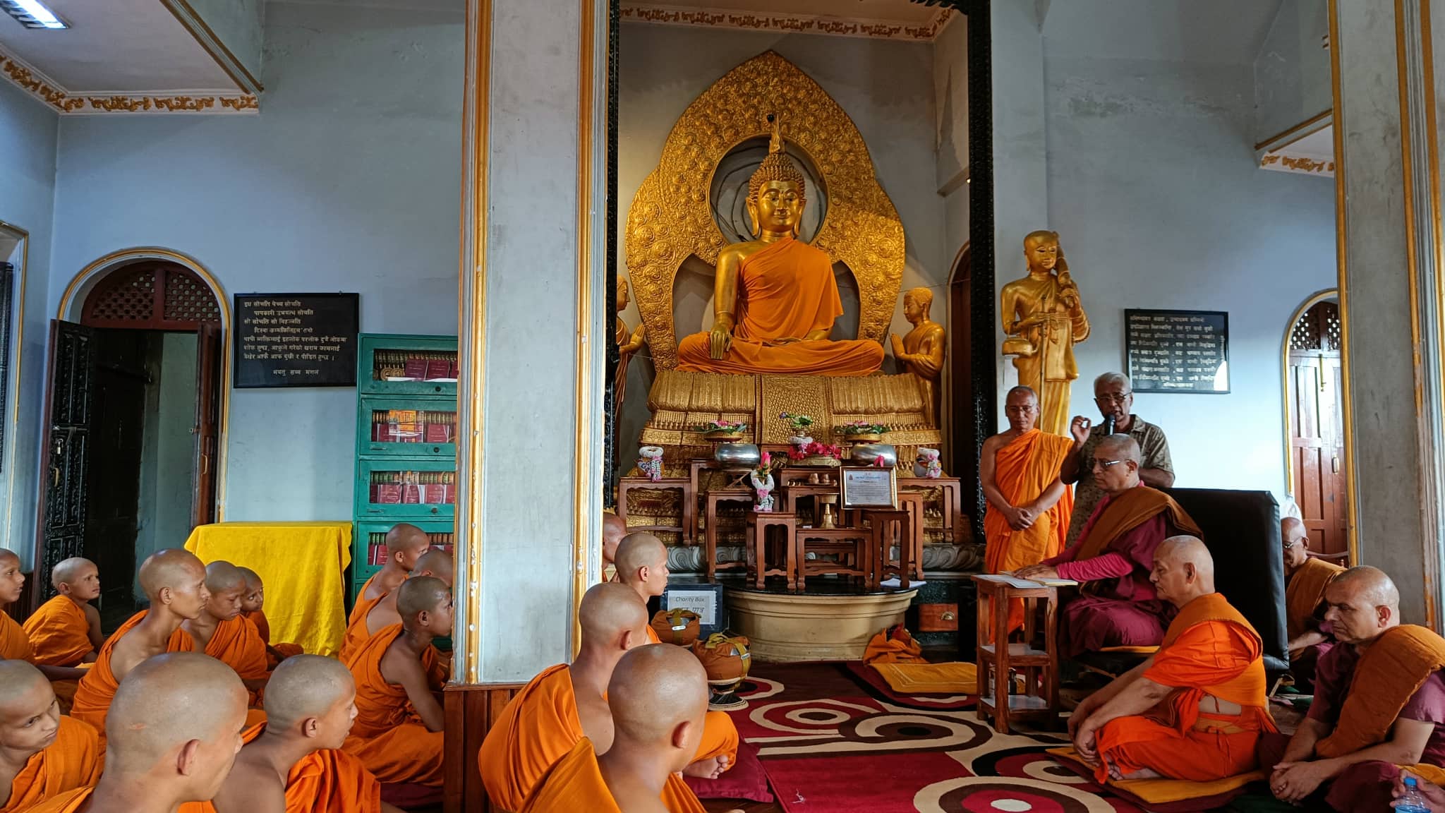 २० किशोरलाई श्रामणेर प्रब्रज्या प्रदान