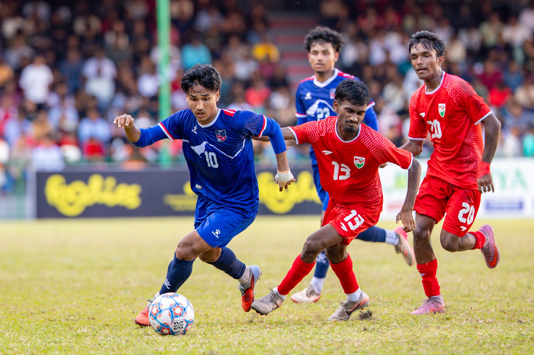 साफ यु–२० फुटबल : नेपाल सेमिफाइनलमा प्रवेश