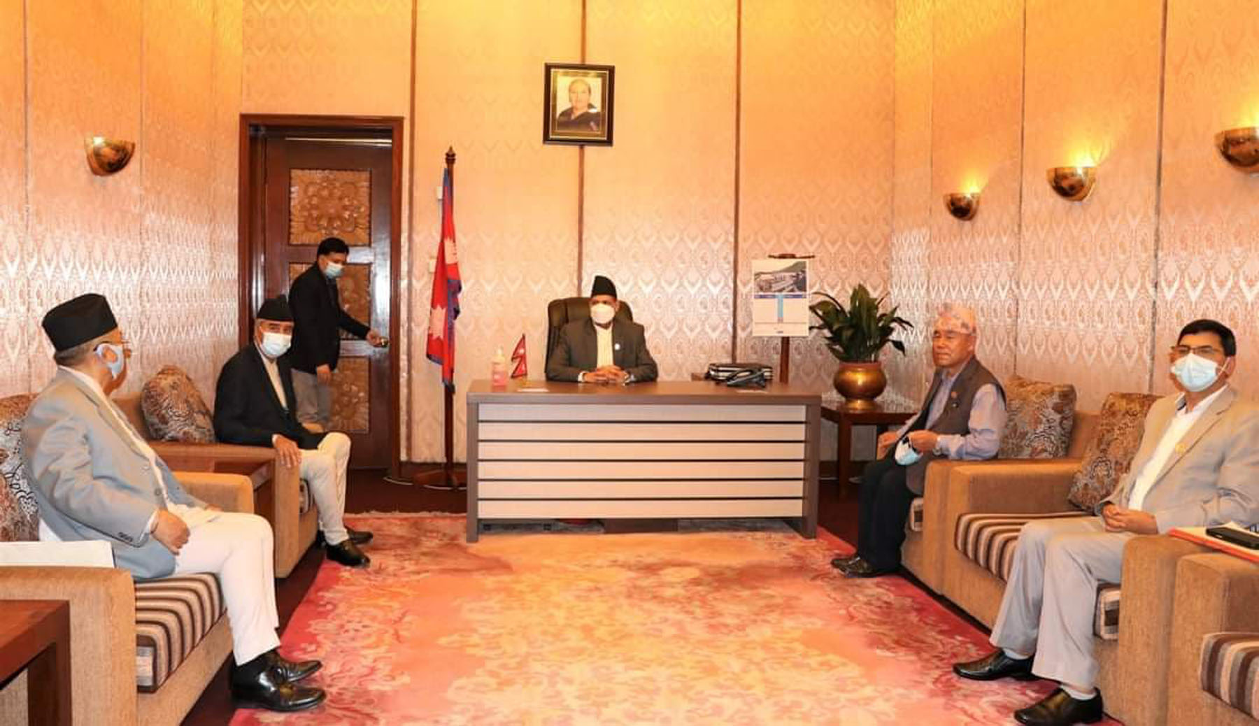 प्रधानमन्त्री र सभामुखबीच छलफल