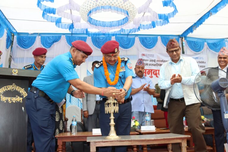 सुर्खेतमा सेवा केन्द्र भवन उद्घाटन