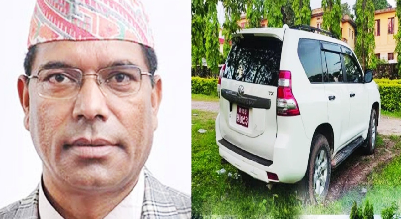 कर्णालीमा जीवन शाहीले सरकारी प्राडो फिर्ता गरे