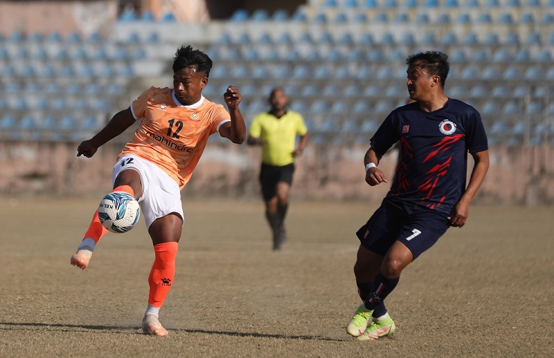 राष्ट्रिय लिग फुटबलमा आज ३ खेल हुँदै