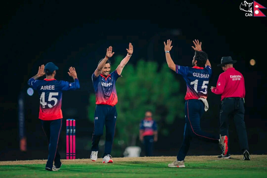 अपराजित रहँदै नेपालले जित्यो टी-२० विश्वकप छनोटको उपाधि