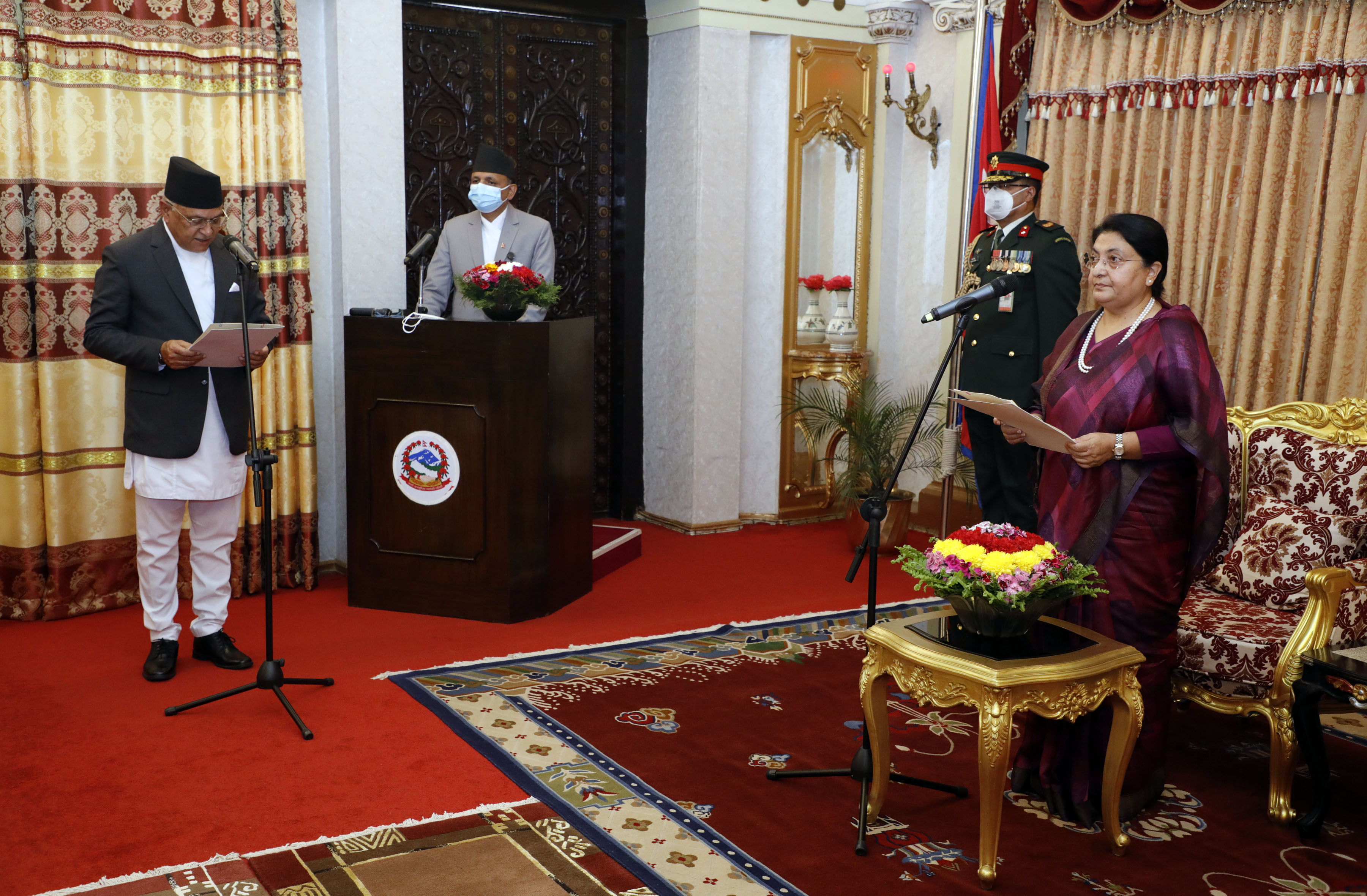 राष्ट्रपतिसमक्ष राजदूतको शपथ