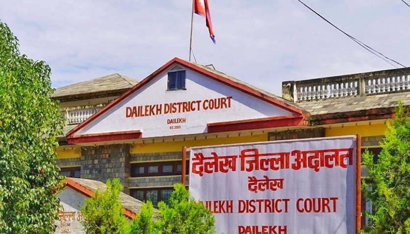 दैलेखमा शिशु अपहरण किशोरीलाई ३ वर्ष ४ महिना कैद