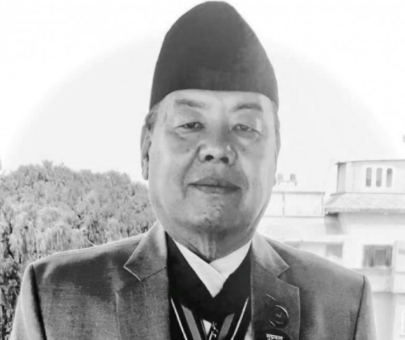 अध्यक्ष ओलीद्वारा शेरचनप्रति श्रद्धाञ्जलि