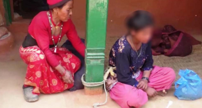 दही चोरेको आरोपमा दलित बालिका बाँधेर यातना