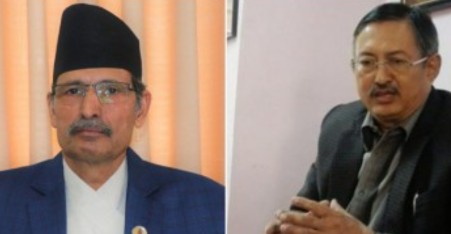 संसद् बैठक स्थगित भए लगत्तै सभामुख सापकोटा र गृहमन्त्री खाणबीच भेटवार्ता