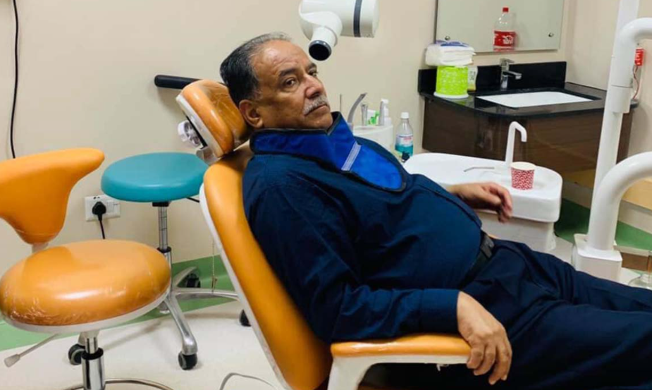 उपचारका लागि प्रचण्ड अस्पतालमा