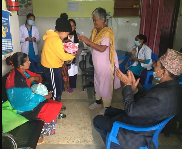 गर्भवती महिलासँग  ‘उपाध्यक्ष सन्चो विसन्चो’ कार्यक्रम सुरु