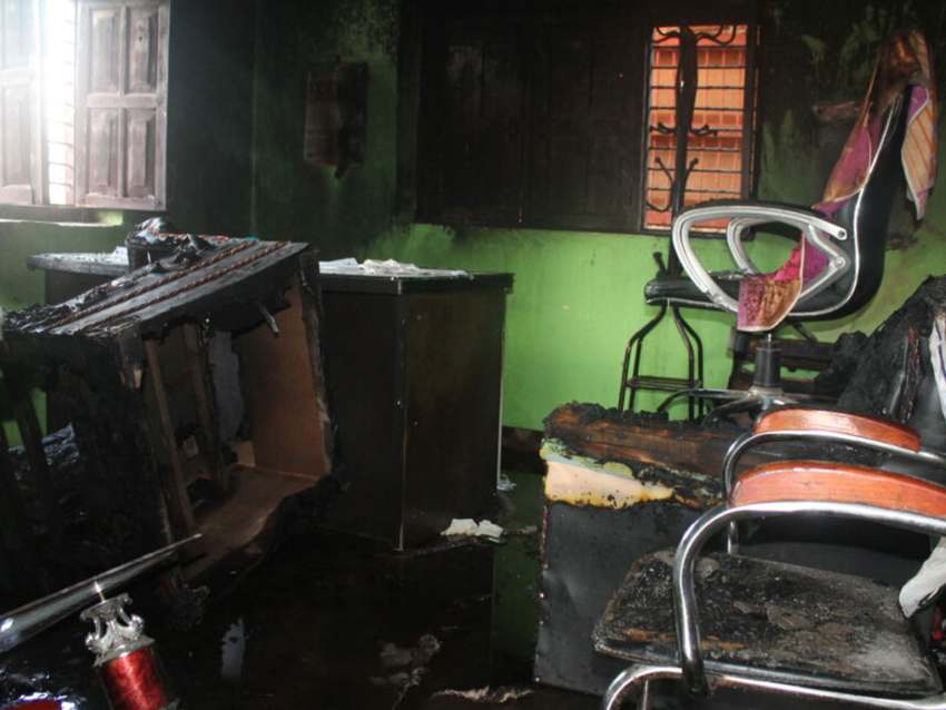 वडा कार्यालय आगजनी गर्नेलाई कारबाही गर्न माग