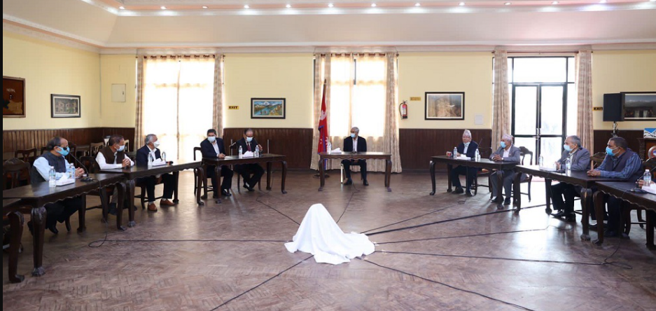 सत्ता गठबन्धनको बैठक: मन्त्रिपरिषद्लाई चाँडो पूर्णता दिने सहमति