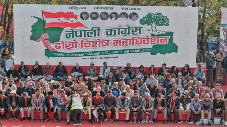 कांग्रेस विशेष महाधिवेशन समूहले देउवा पक्षलाई पठाए ८ बुँदे प्रस्ताव